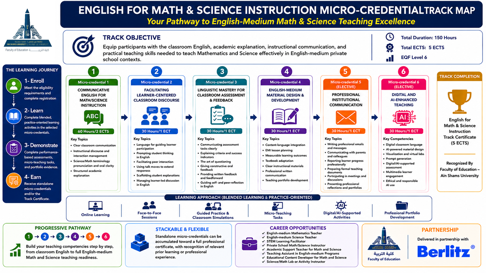 English for Math & Science Instruction Track